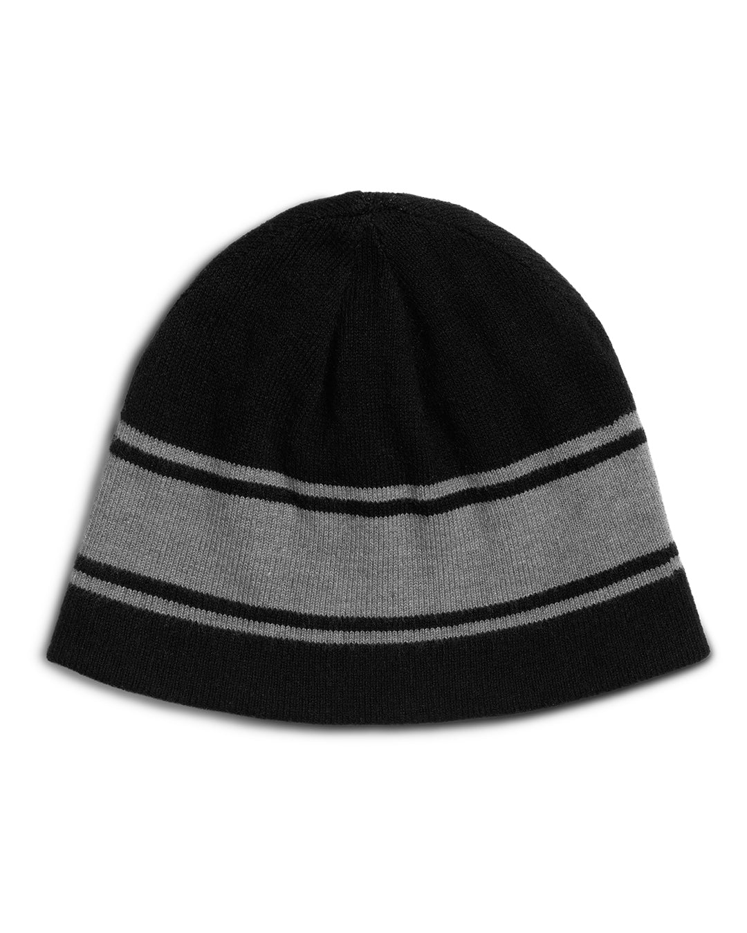 Fightwear beanie back view with knit detail