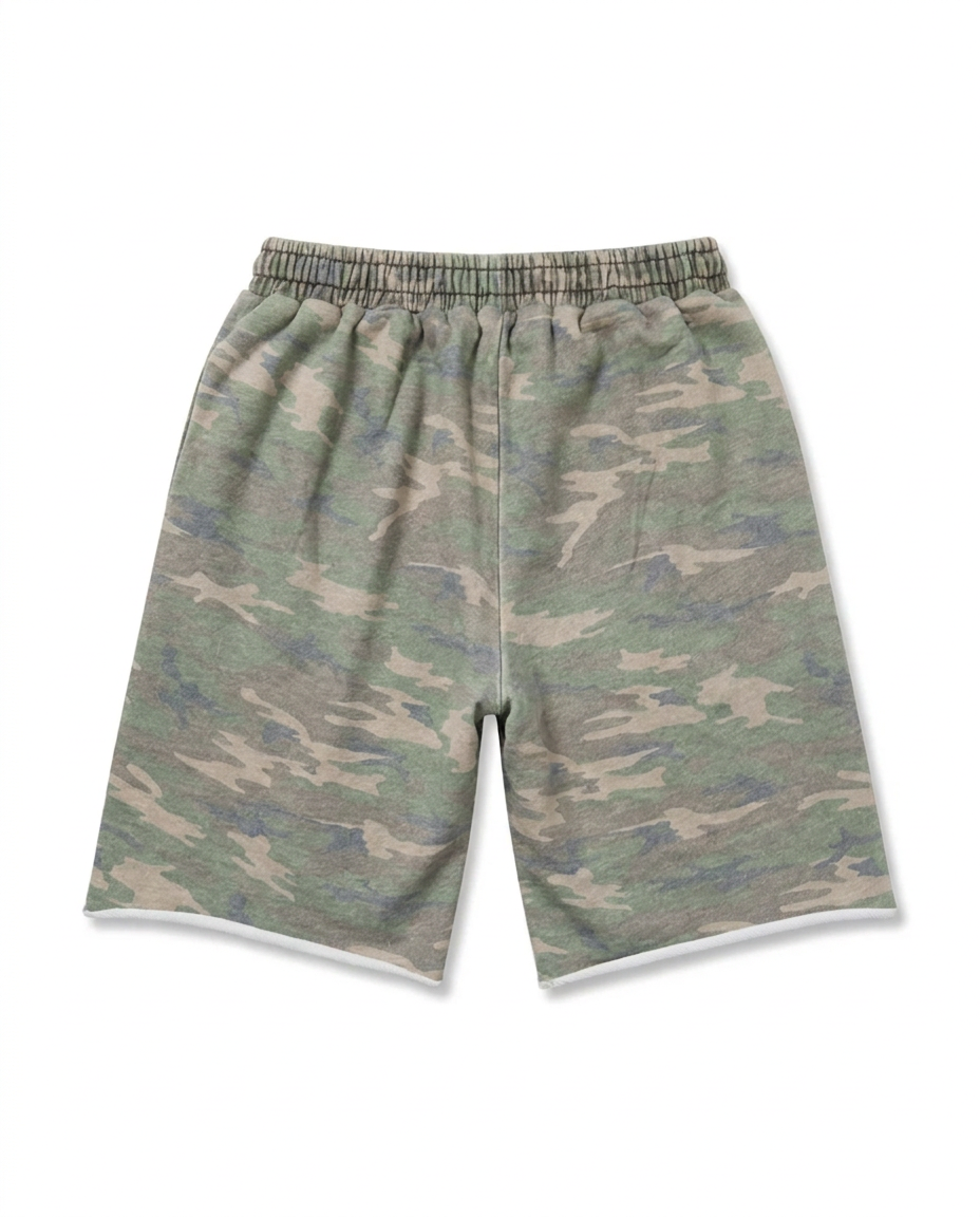 ETG CAMO SWEAT SHORTS